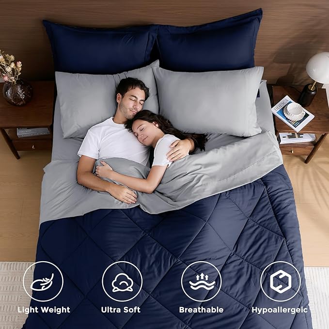Comforter Set - King - 7 Piece