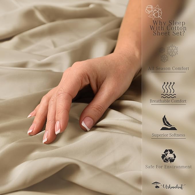 Bed Sheet Set - King - 4 Piece