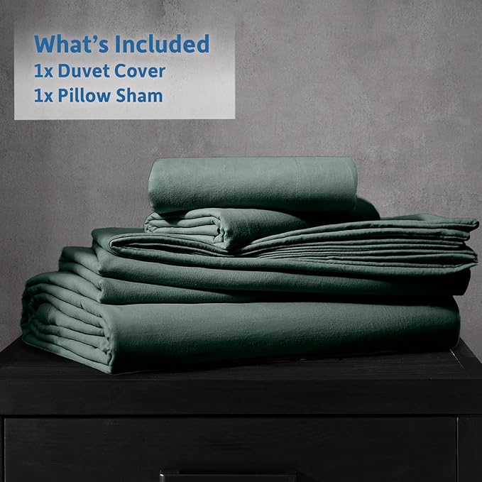 Duvet Cover Set - King - 104 x 90 in - 3 Piece