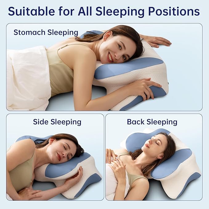 Memory Foam Orthopedic Bed Pillow