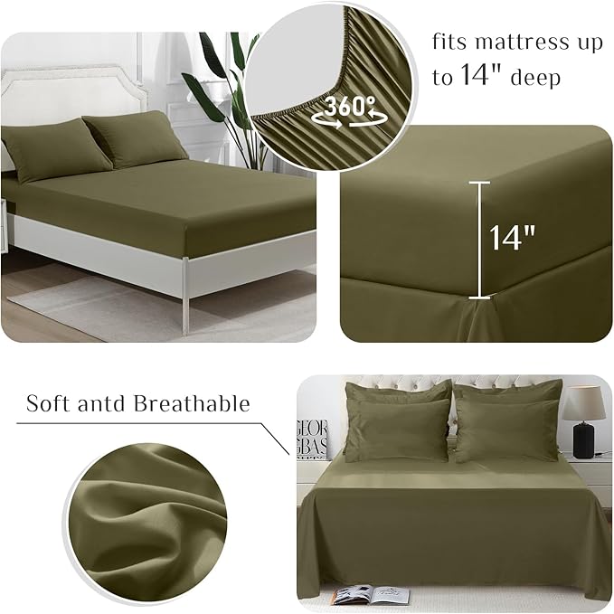Down Alternative Comforter Set - King - 7 Piece