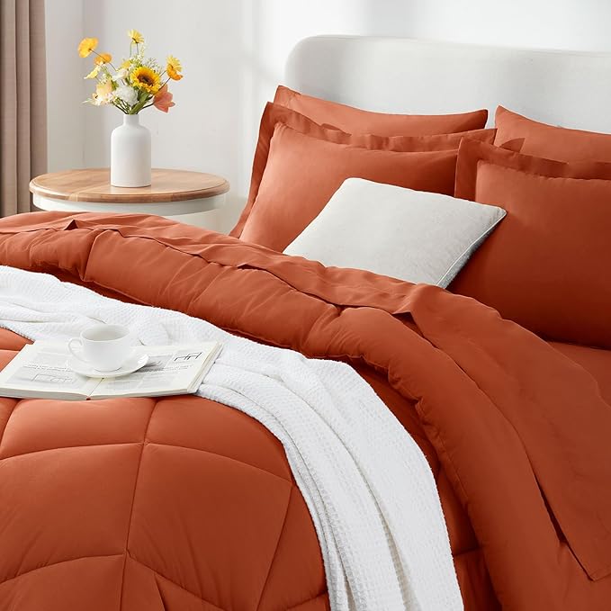Down Alternative Comforter Set - King - 7 Piece