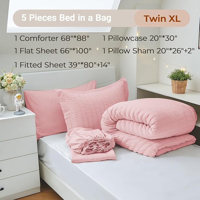 Comforter Set - Twin XL - 5 Piece