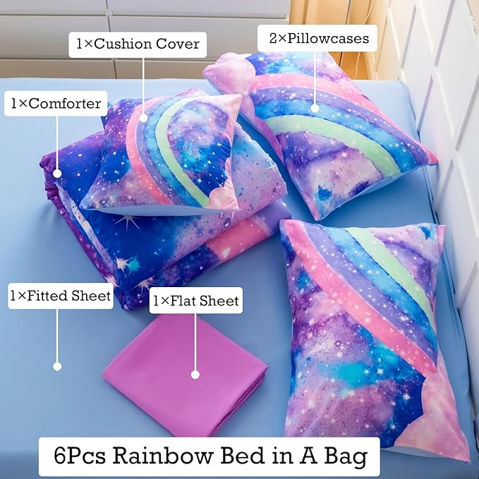 Comforter Set - Twin - 6 Piece