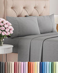Cooling Bed Sheet Set - Twin - 16 in Deep Pocket - 4 Piece
