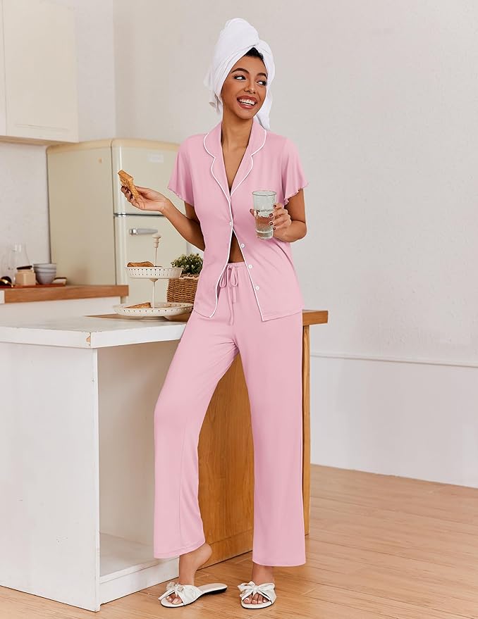 Women's Pants Pajama Set - 2 Piece