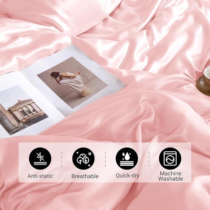 Mulberry Silk Cooling Duvet Cover - King