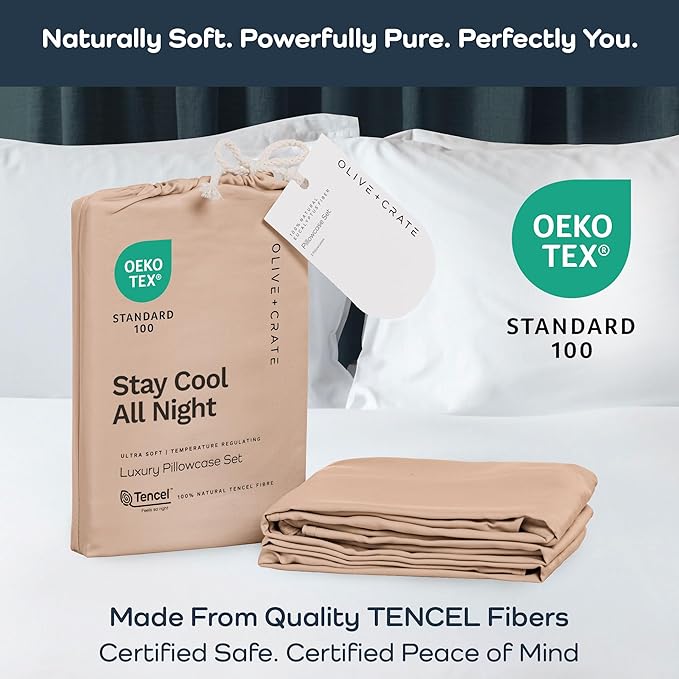 Cooling Pillowcase Set - Queen - 2 Piece