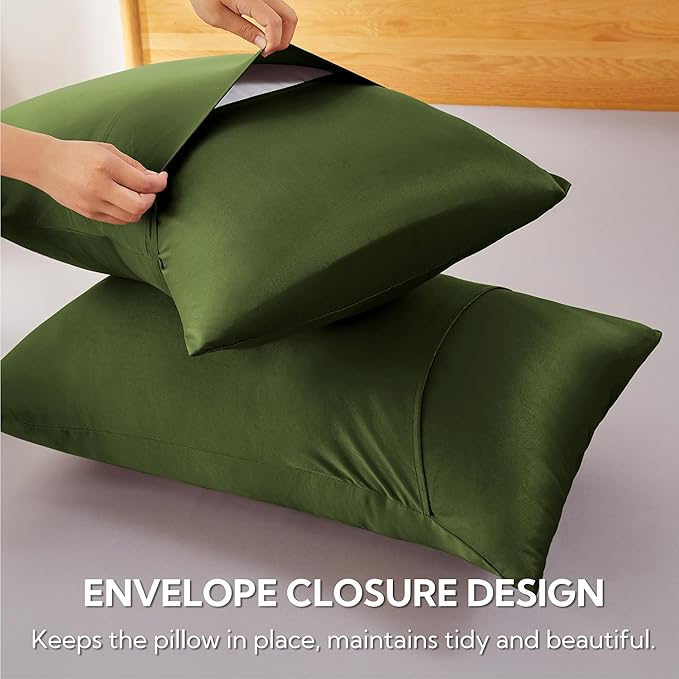 Bamboo Cooling Pillowcase Set - King - 2 Piece