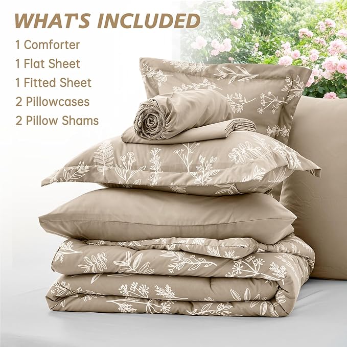 Comforter Set - Queen - 7 Piece