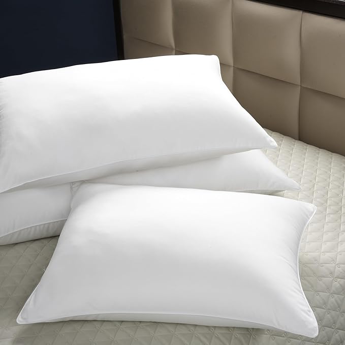 100% Cotton Hypoallergenic Bed Pillow - Standard