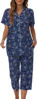 Capri Pajama Set - Short Sleeve - 2 Piece
