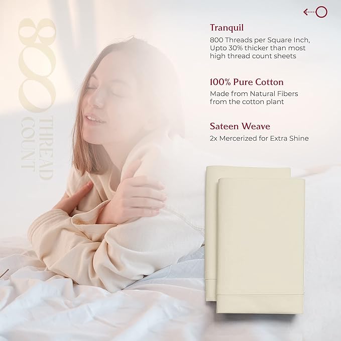 Linen Cooling Pillowcase Set - King - 2 Piece