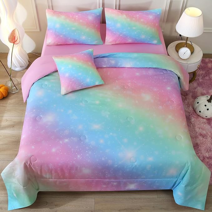 Microfiber Comforter Set - Queen - 6 Piece
