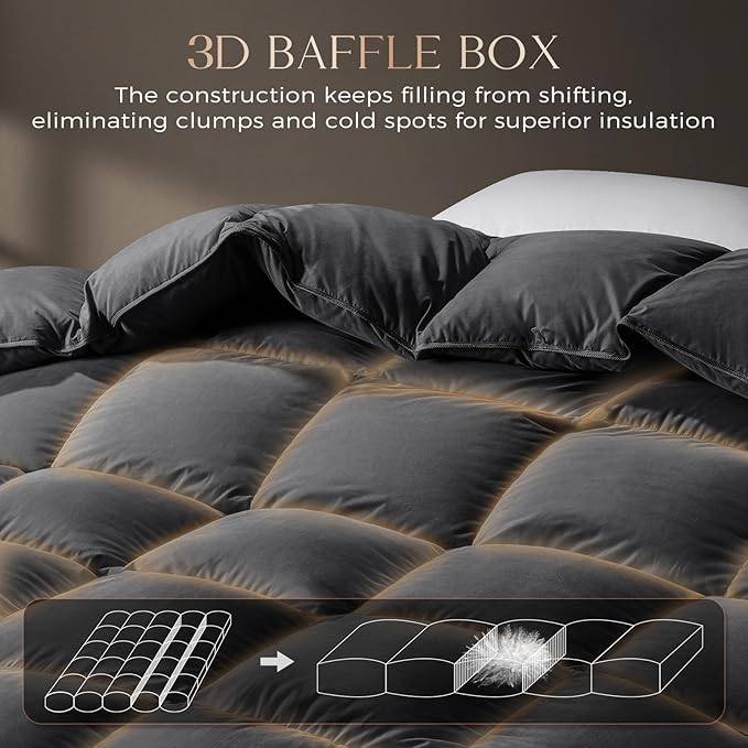 Duvets Down Comforter - Twin