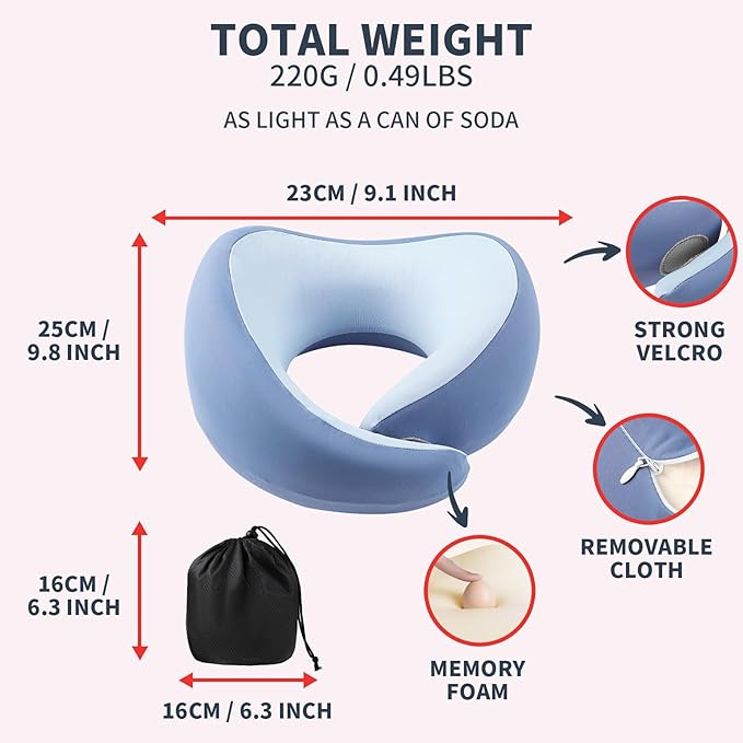 Memory Foam Body Pillow
