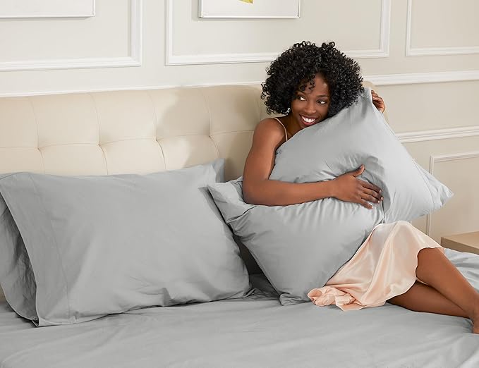 100% Cotton Pillowcase Set - Queen - 20 x 30 in - 2 Piece