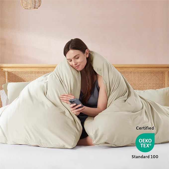 Duvet Cover Set - Queen - 90 x 90 in - 3 Piece