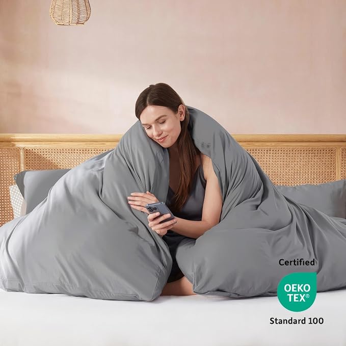 Down Alternative Duvet Cover Set - Full - 4 Piece