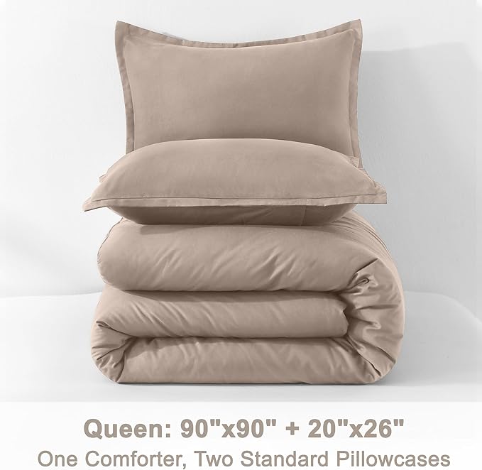 Comforter Set - Queen - 90 x 90 in - 3 Piece