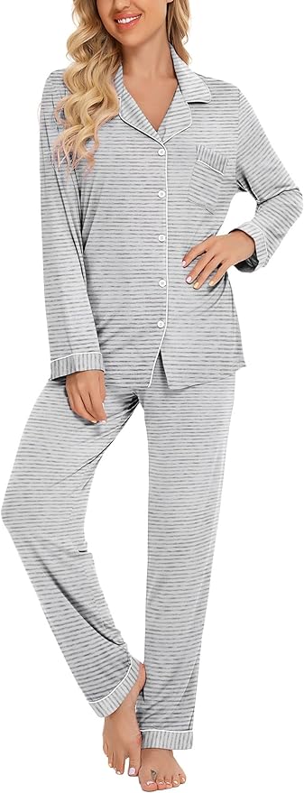 Women's Pants Pajama Set - Long Sleeve - 2 Piece