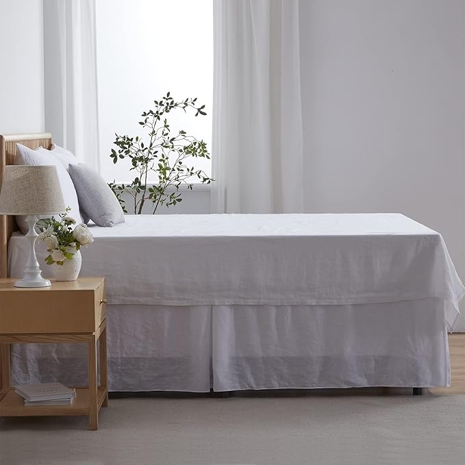 Linen Bed Skirt - King