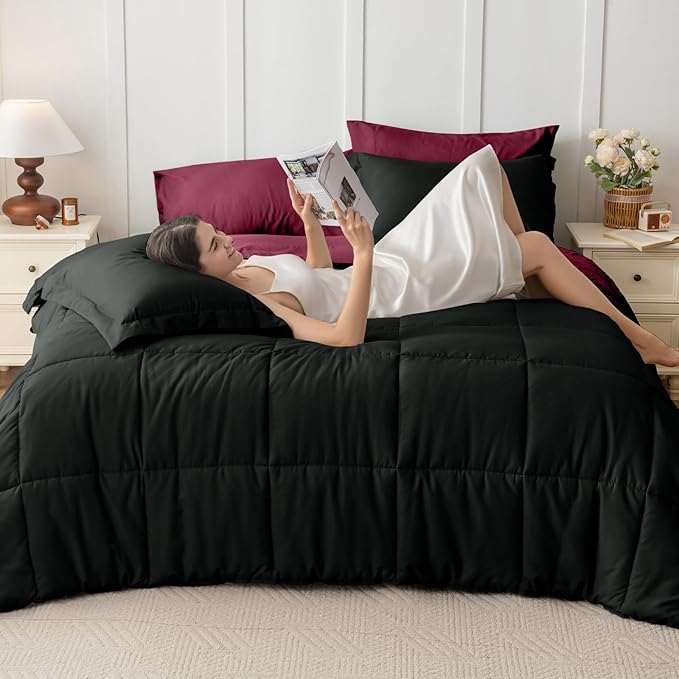 Down Alternative Comforter Set - King - 7 Piece