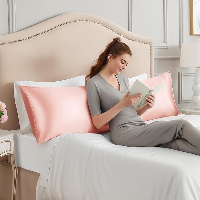 Mulberry Silk Cooling Pillowcase - 20 x 54 in