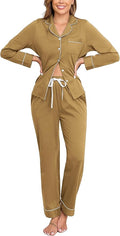 Women's 100% Cotton Pajama Set - Long Sleeve - 2 Piece