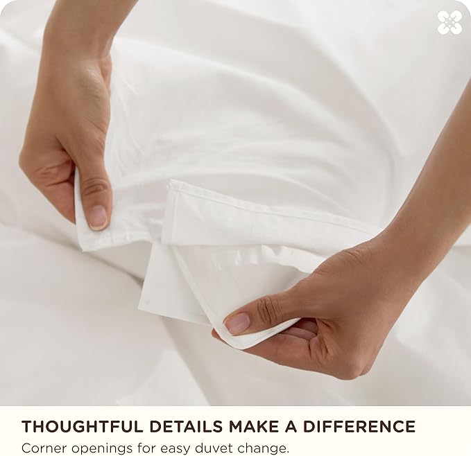 100% Cotton Duvet Cover Set - Twin