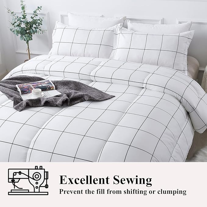 Microfiber Comforter Set - Queen - 90 x 90 in - 3 Piece