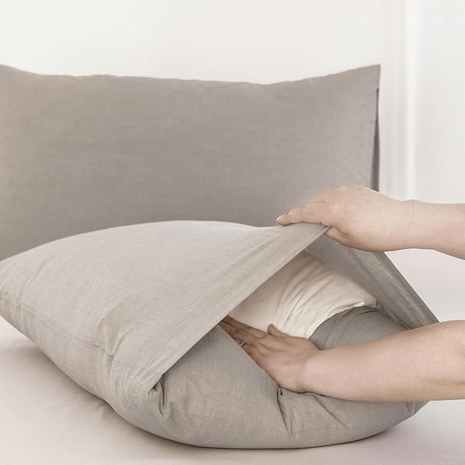 Linen Pillowcase - King