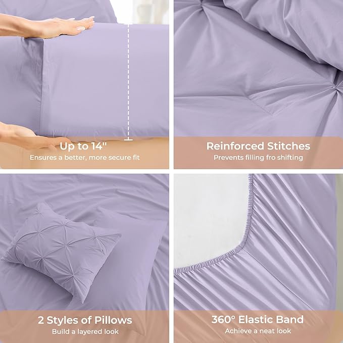 Comforter Set - Queen - 7 Piece