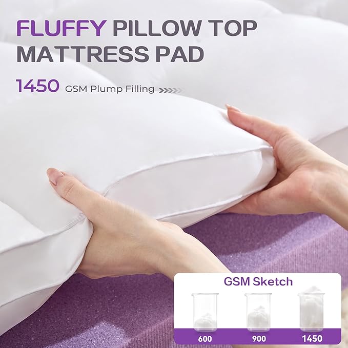 Memory Foam Mattress Topper - Twin