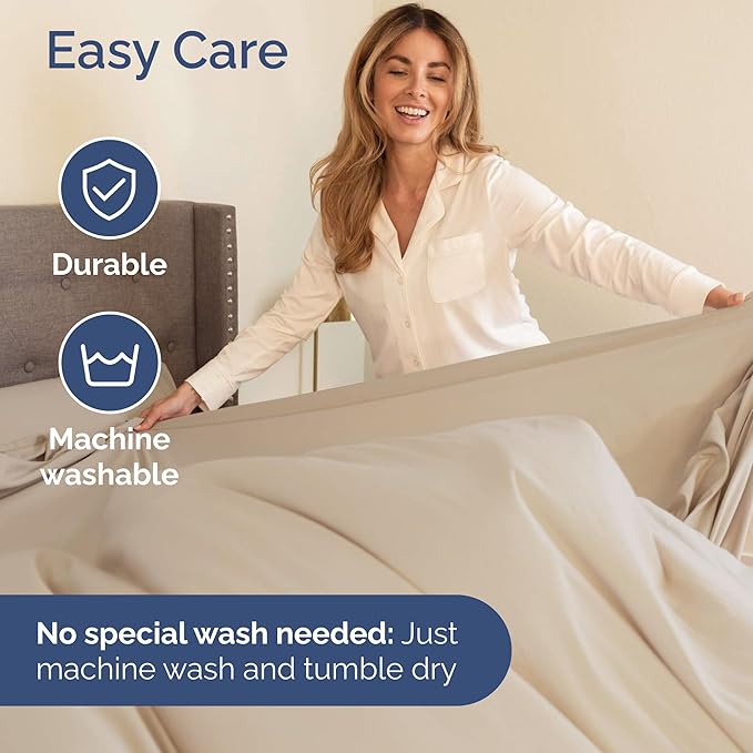 Bed Sheet Set - Full - 16 in Deep Pocket - 4 Piece