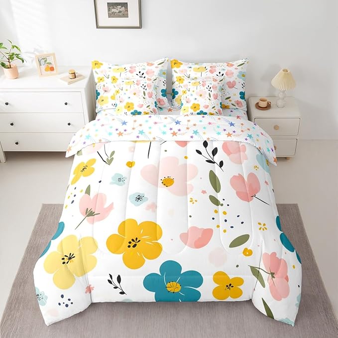 Microfiber Comforter Set - Queen - 7 Piece