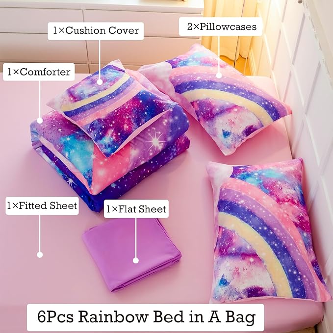 Comforter Set - Full - 6 Piece