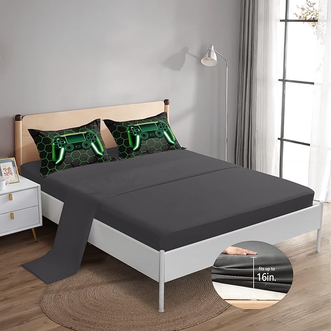 Microfiber Comforter Set - Twin - 5 Piece