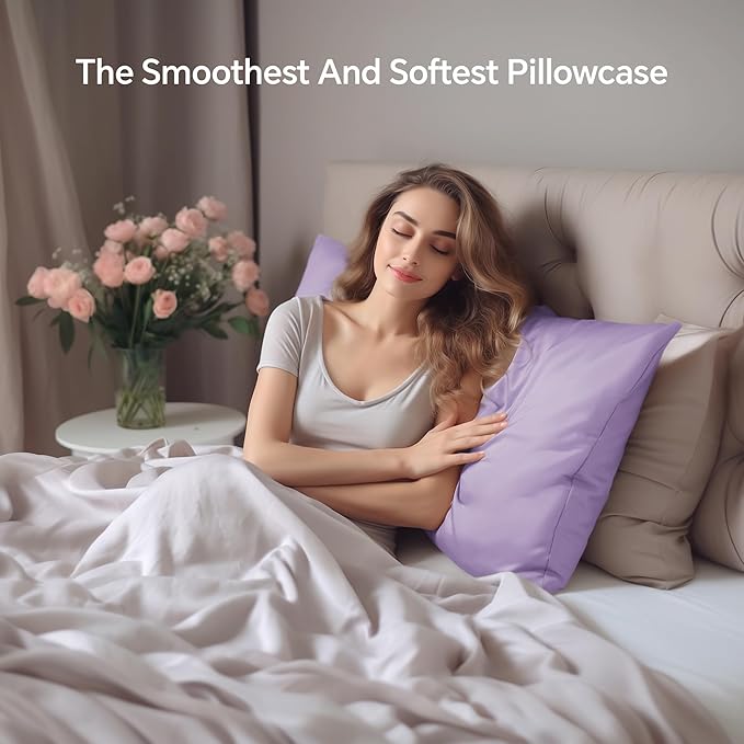 Mulberry Silk Cooling Pillowcase - Queen - 20 x 30 in