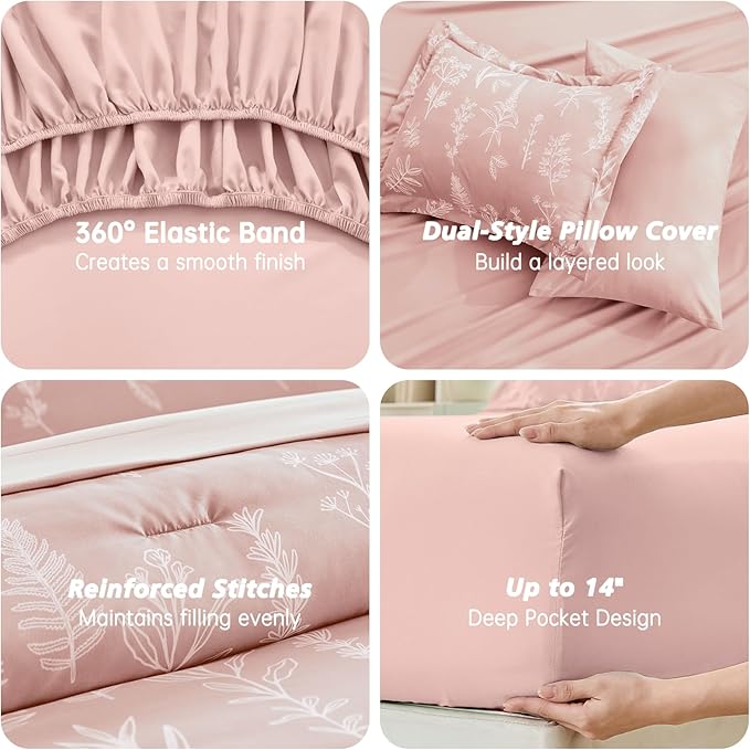 Comforter Set - Twin - 5 Piece
