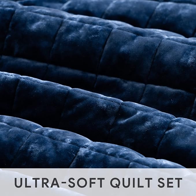 Velvet Quilt Set - King