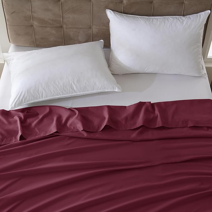 Microfiber Hypoallergenic Flat Sheet - Twin