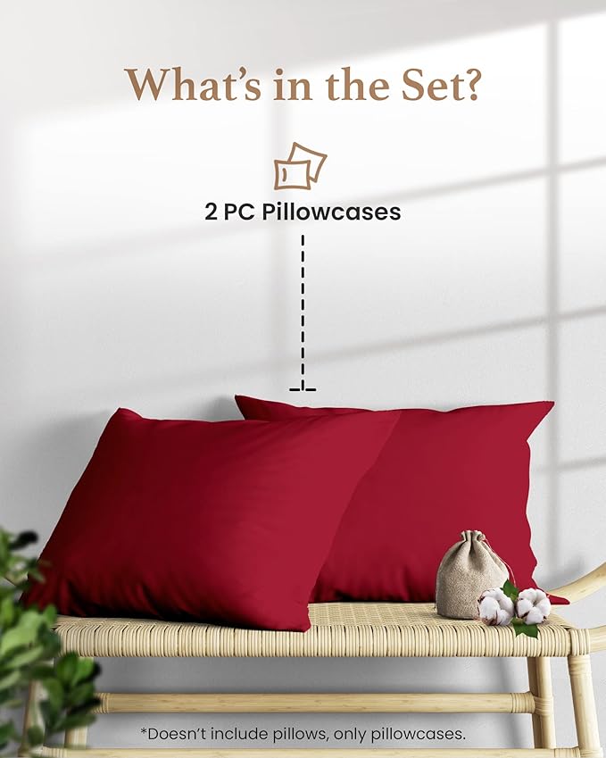 Pillowcase Set - King - 4 Piece