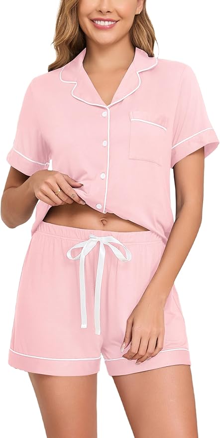 Pajama Set - Short Sleeve - 2 Piece