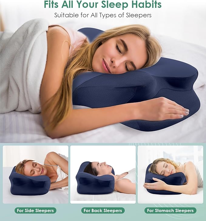 Memory Foam Cooling Bed Pillow