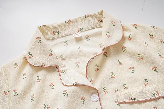 Shorts Pajama Set - Short Sleeve - 2 Piece