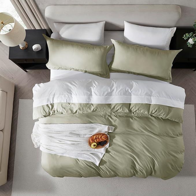 Duvet Cover Set - California King - 104 x 98 in - 3 Piece