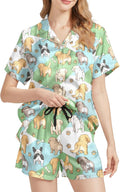 Women's Pajama Set - Short Sleeve - 2 Piece