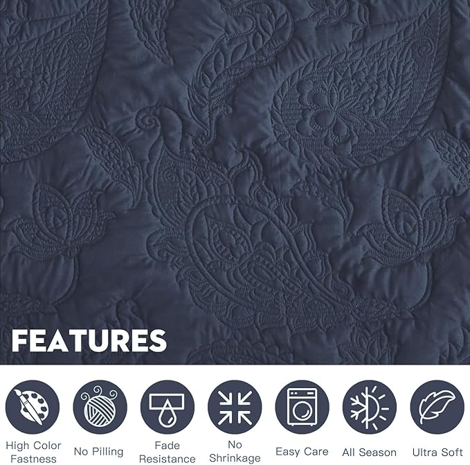 Microfiber Bedding Set - Queen - 5 Piece
