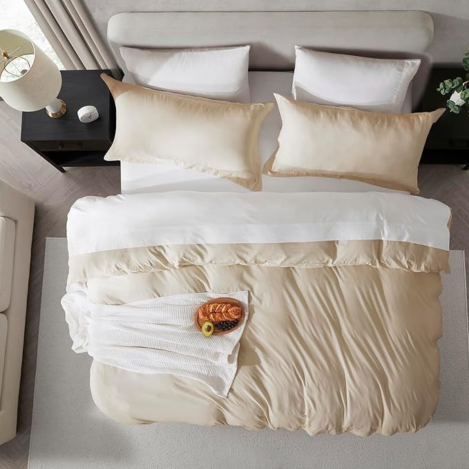 Duvet Cover Set - Full - 80 x 90 in - 3 Piece
